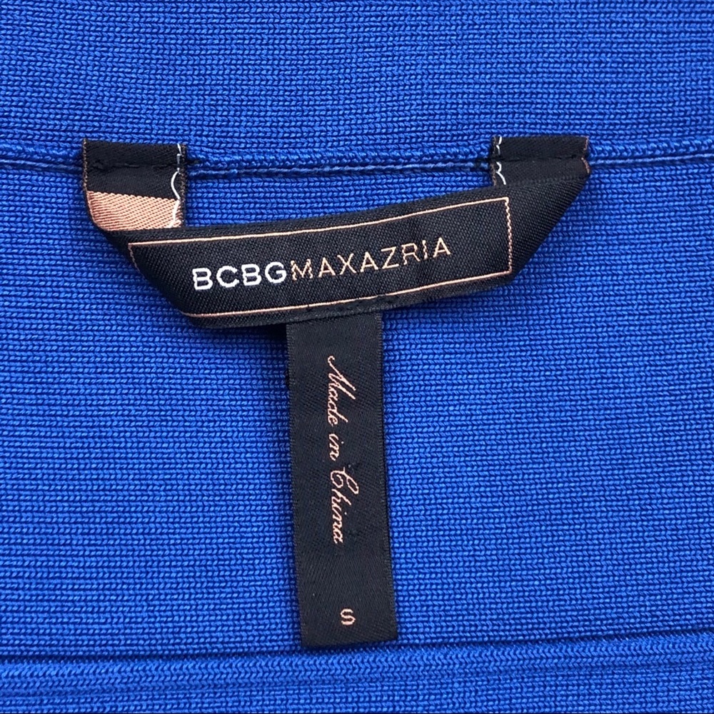 BCBG MAXAZRIA Bandage Cobalt Skirt Sz S - Picture 7 of 12
